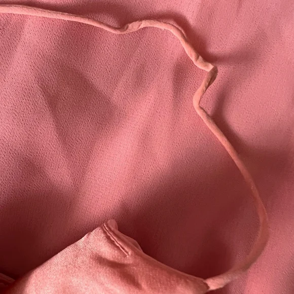 Vintage Holt Renfrew Fish Tail Style Chiffon Formal Dress - Picture 3 of 9